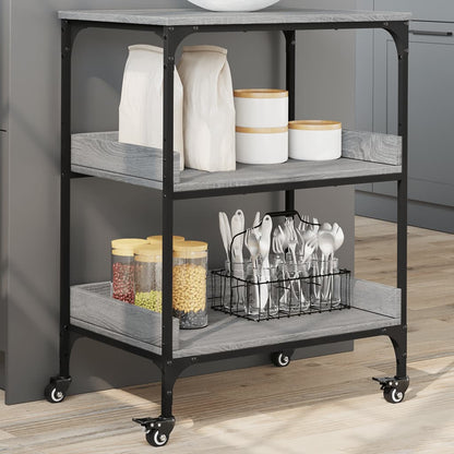 Carrello Cucina 60X41X80,5 Cm Legno Multistrato