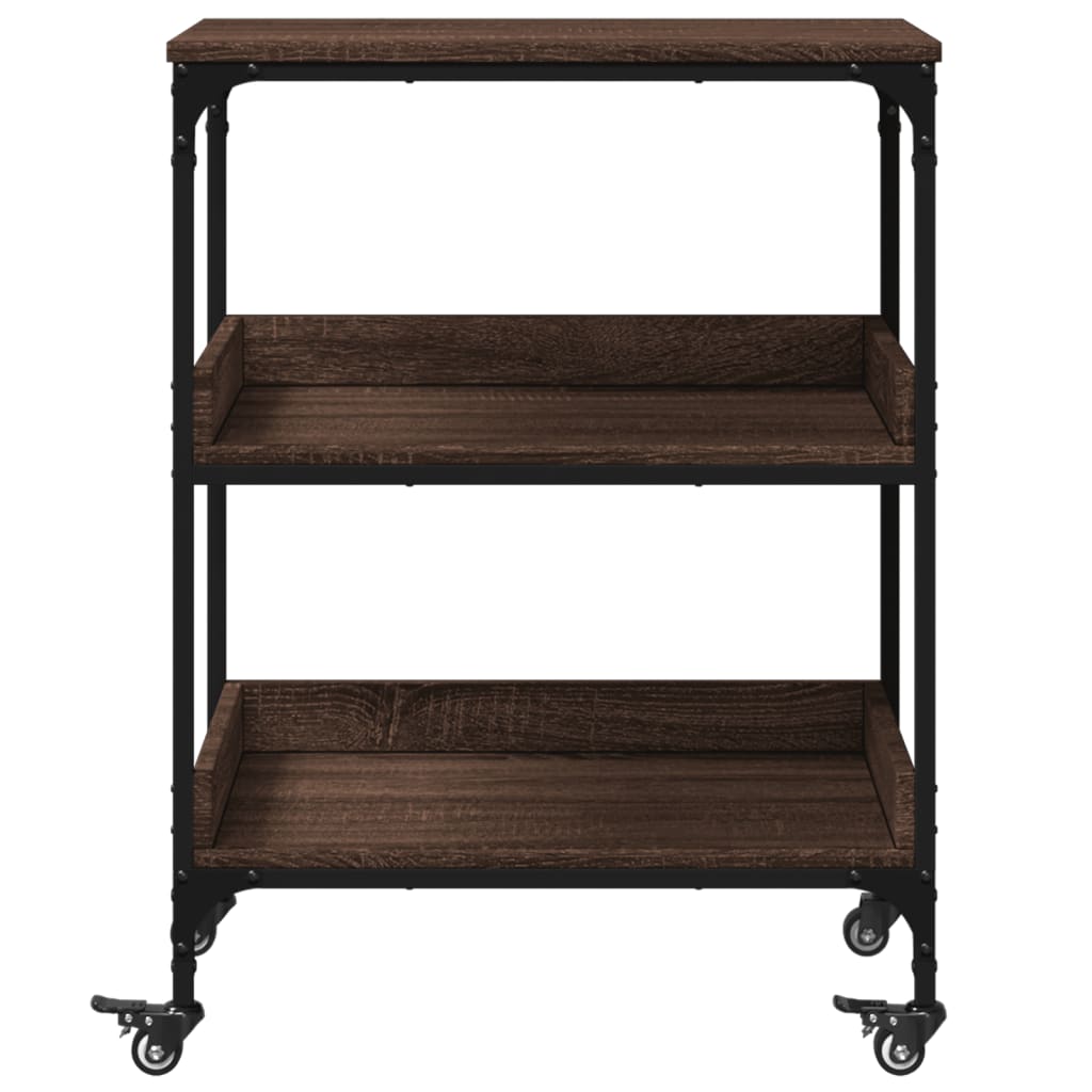 Carrello Cucina 60X41X80,5 Cm Legno Multistrato
