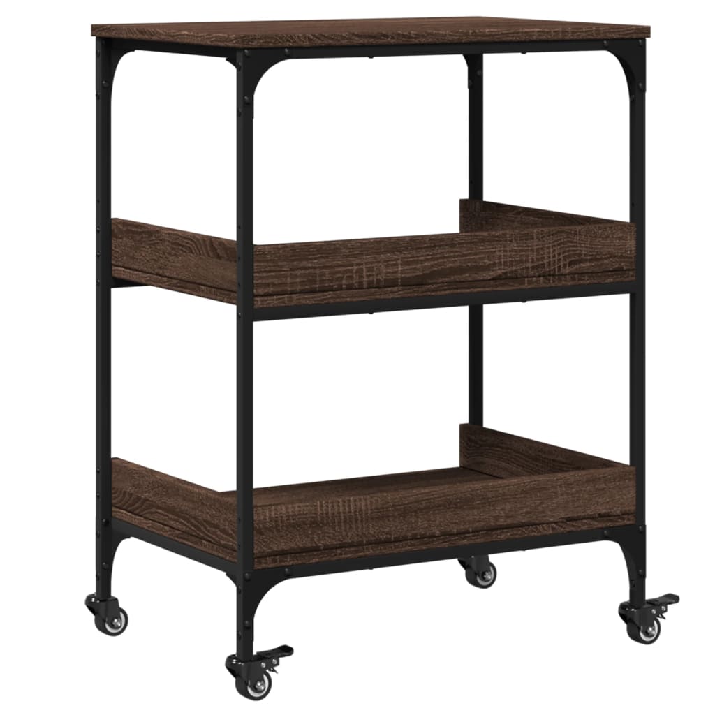 Carrello Cucina 60X41X80,5 Cm Legno Multistrato