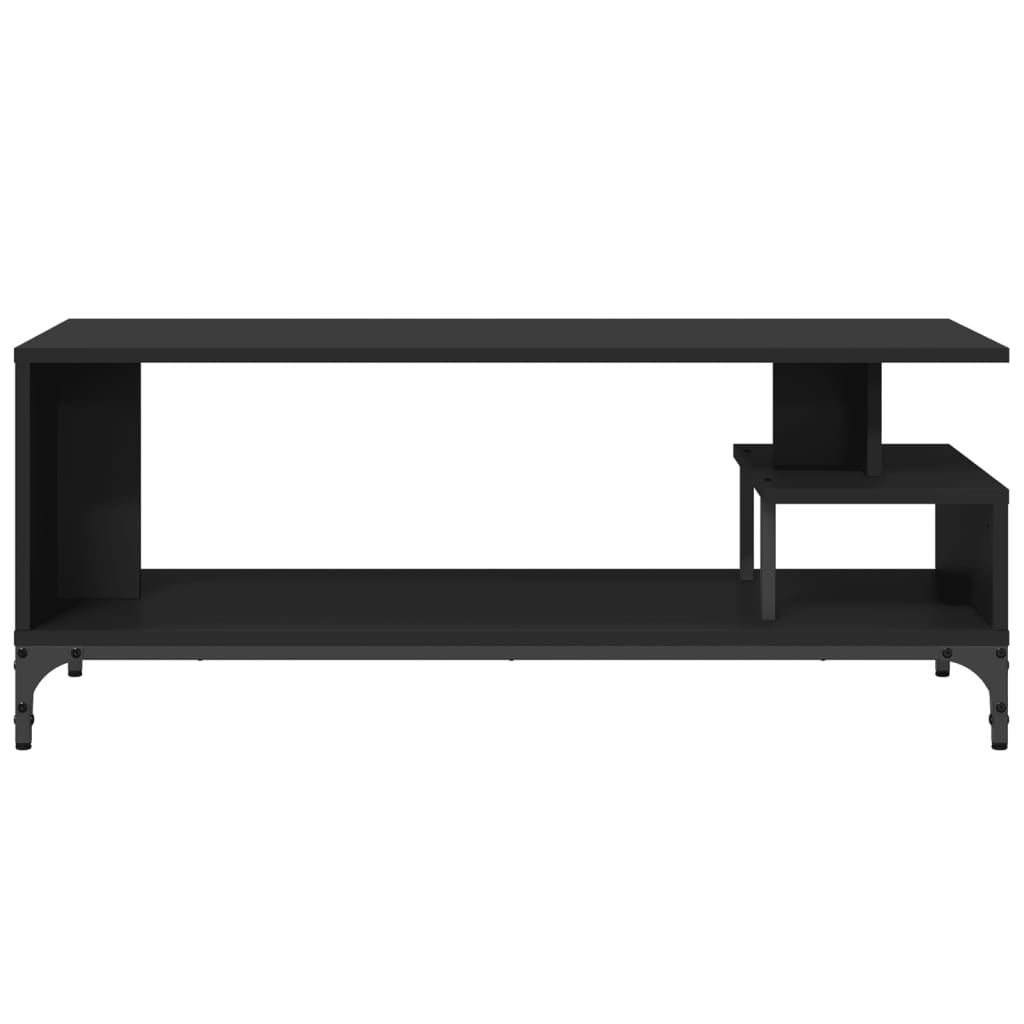 Mobile Tv 102X40X41Cm Legno E Acciaio Verniciato A Polvere