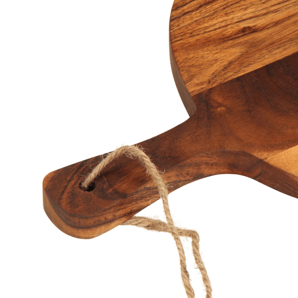 Tagliere 3Pz In Legno Massello Di Acacia