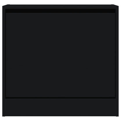 Scarpiera Nera In Legno Multistrato Nero