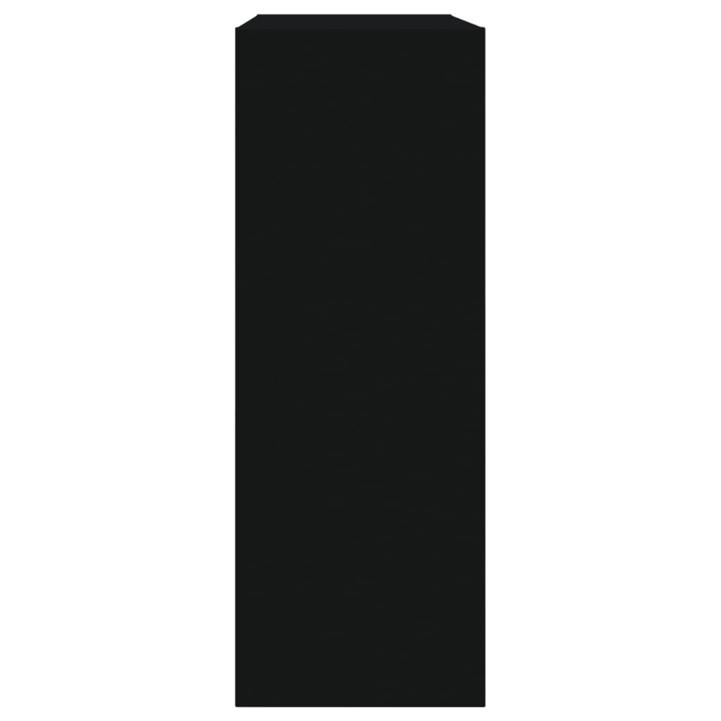 Scarpiera Nera In Legno Multistrato Nero