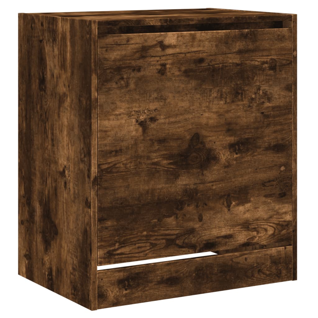 Scarpiera In Legno Multistrato Rovere Fumo