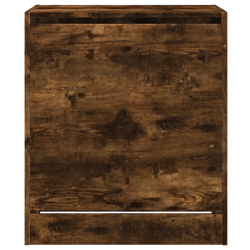 Scarpiera In Legno Multistrato Rovere Fumo