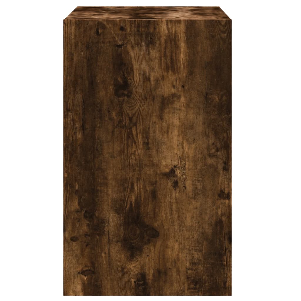 Scarpiera In Legno Multistrato Rovere Fumo