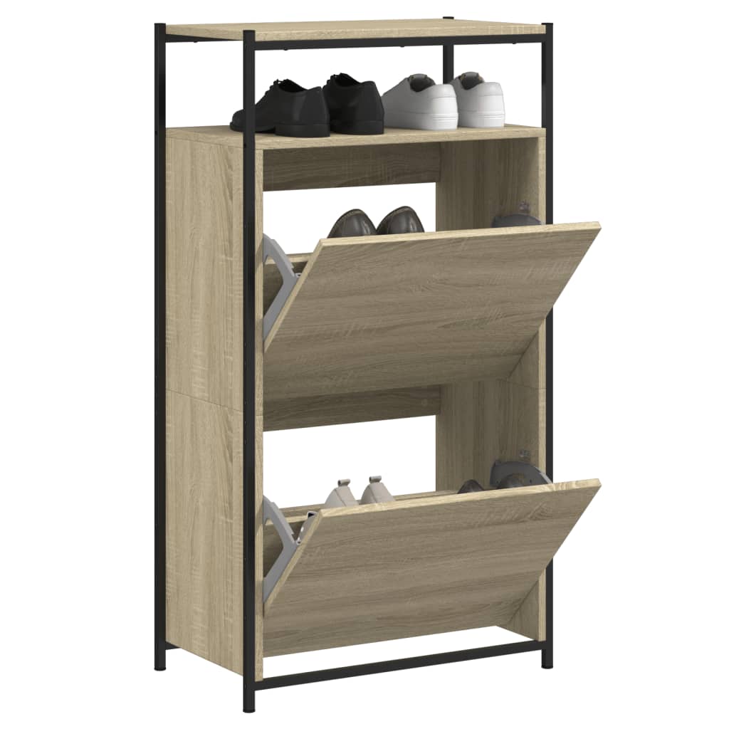 Scarpiera 75X34X112 Cm In Legno Multistrato