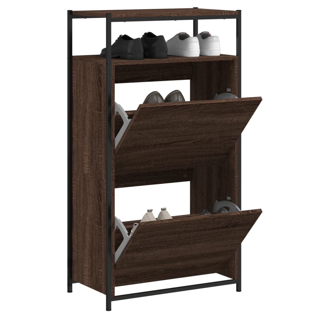 Scarpiera 75X34X112 Cm In Legno Multistrato