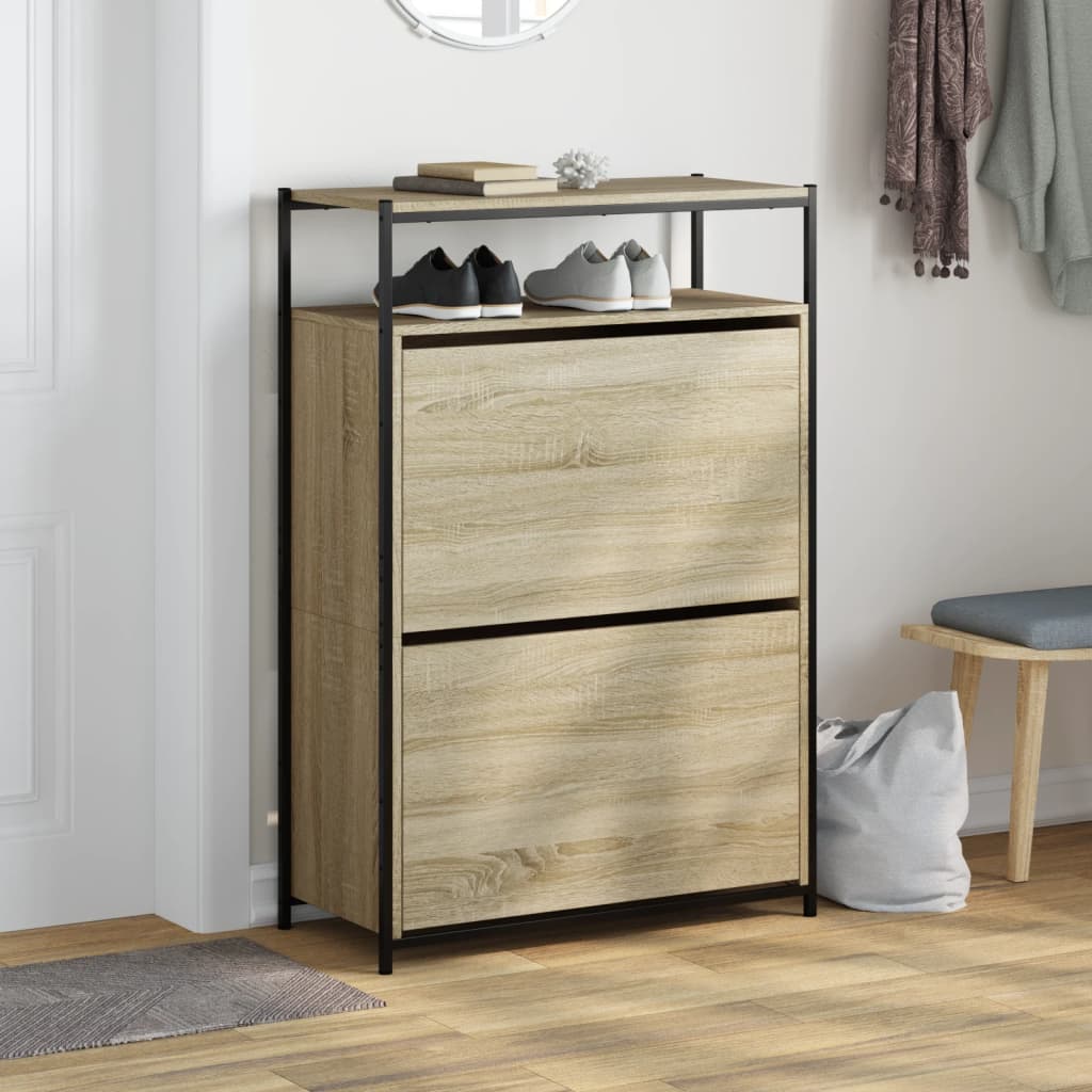 Scarpiera 75X34X112 Cm In Legno Multistrato
