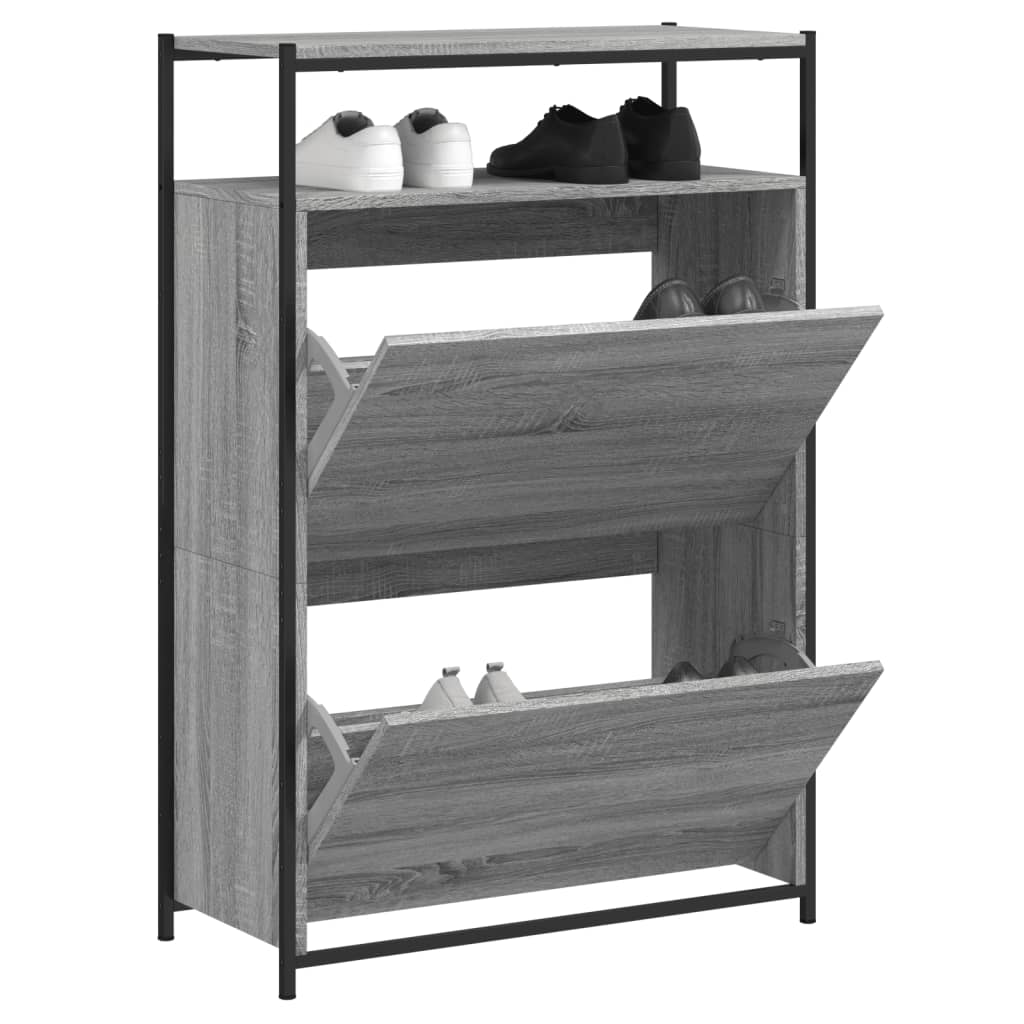 Scarpiera 75X34X112 Cm In Legno Multistrato