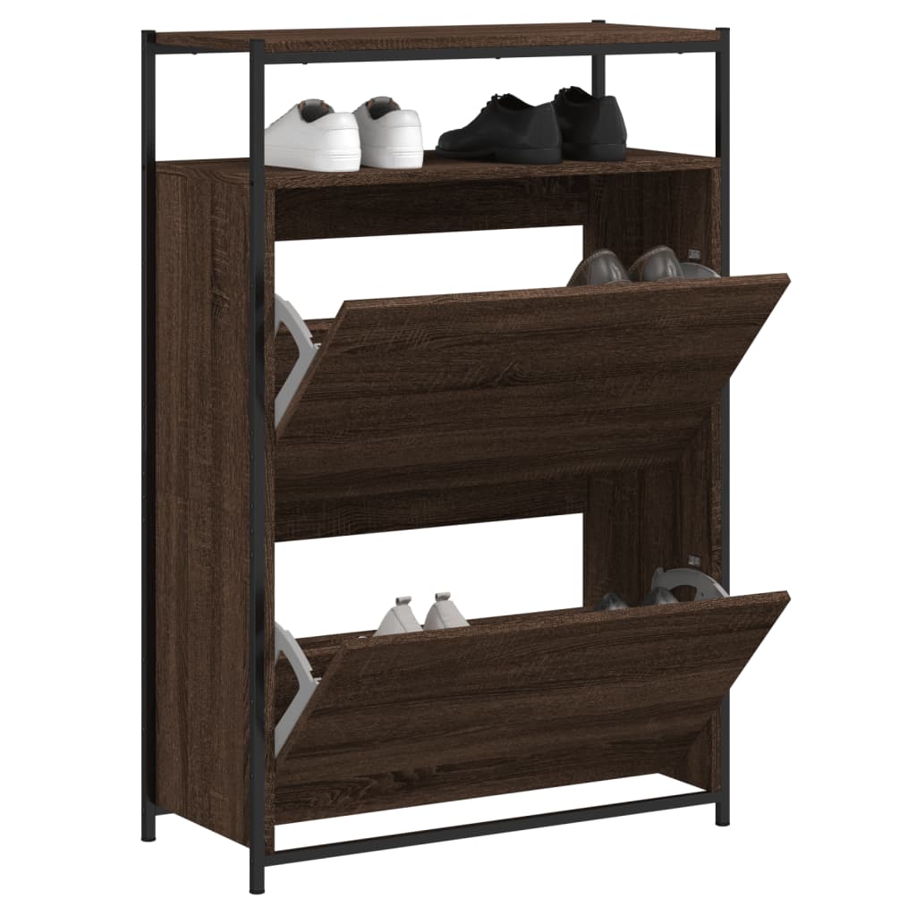 Scarpiera 75X34X112 Cm In Legno Multistrato