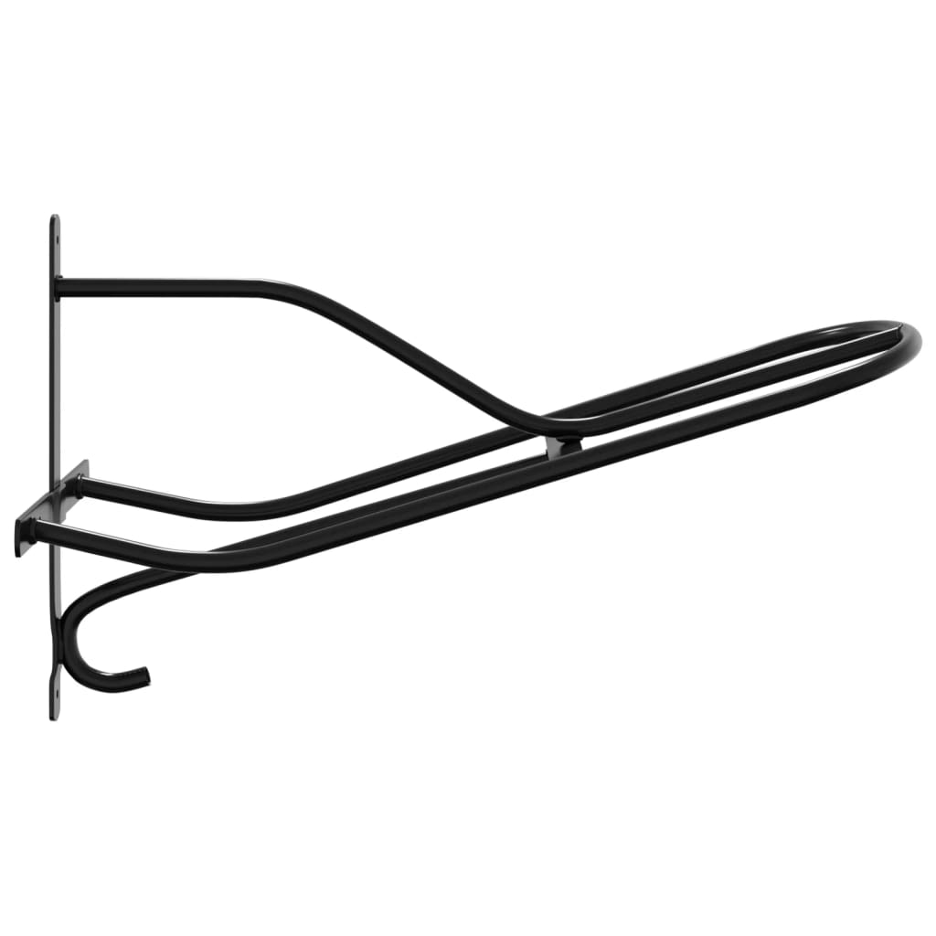 Portasella Da Parete Nero In Ferro