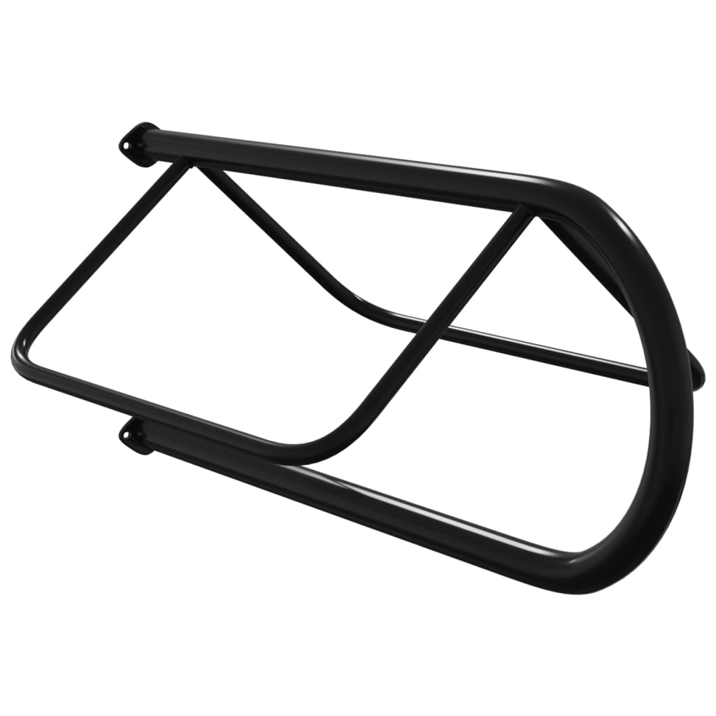 Portasella Da Parete Nero In Ferro Bianco