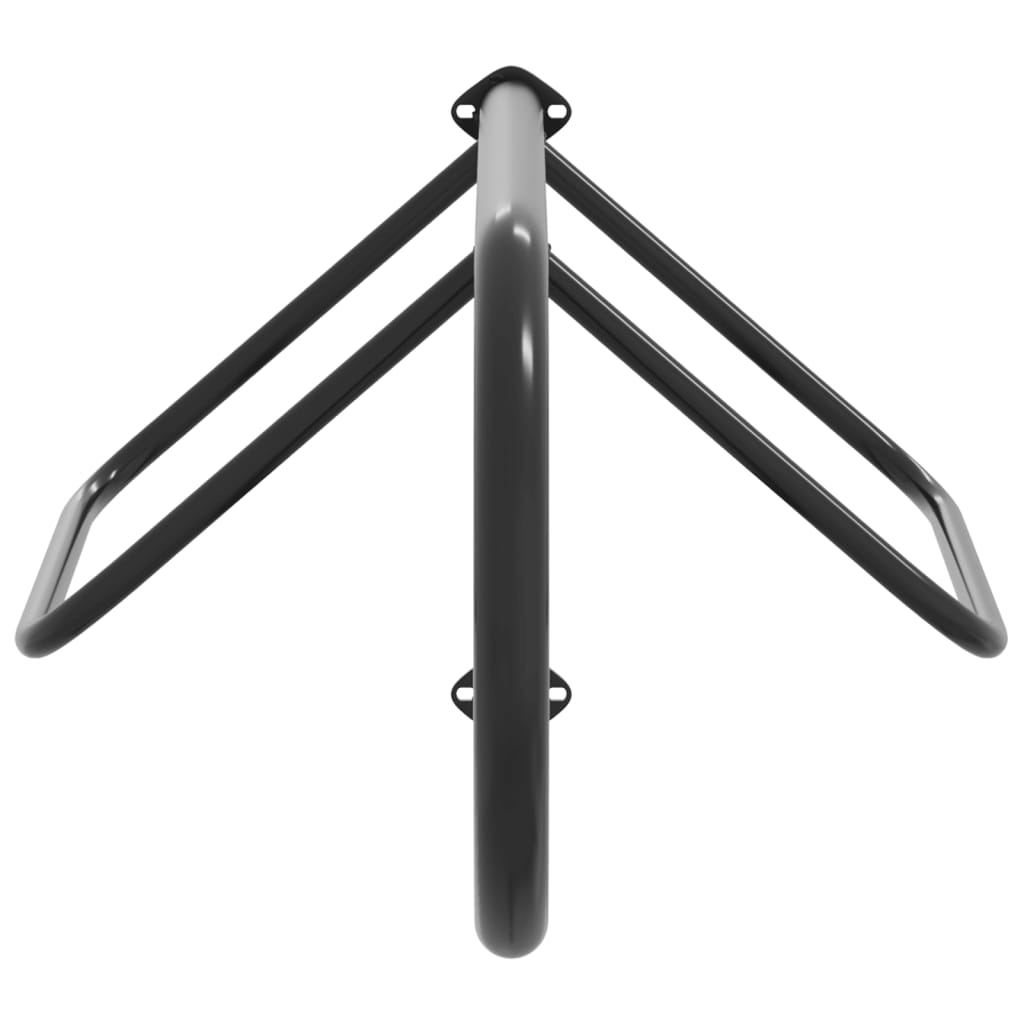 Portasella Da Parete Nero In Ferro Bianco