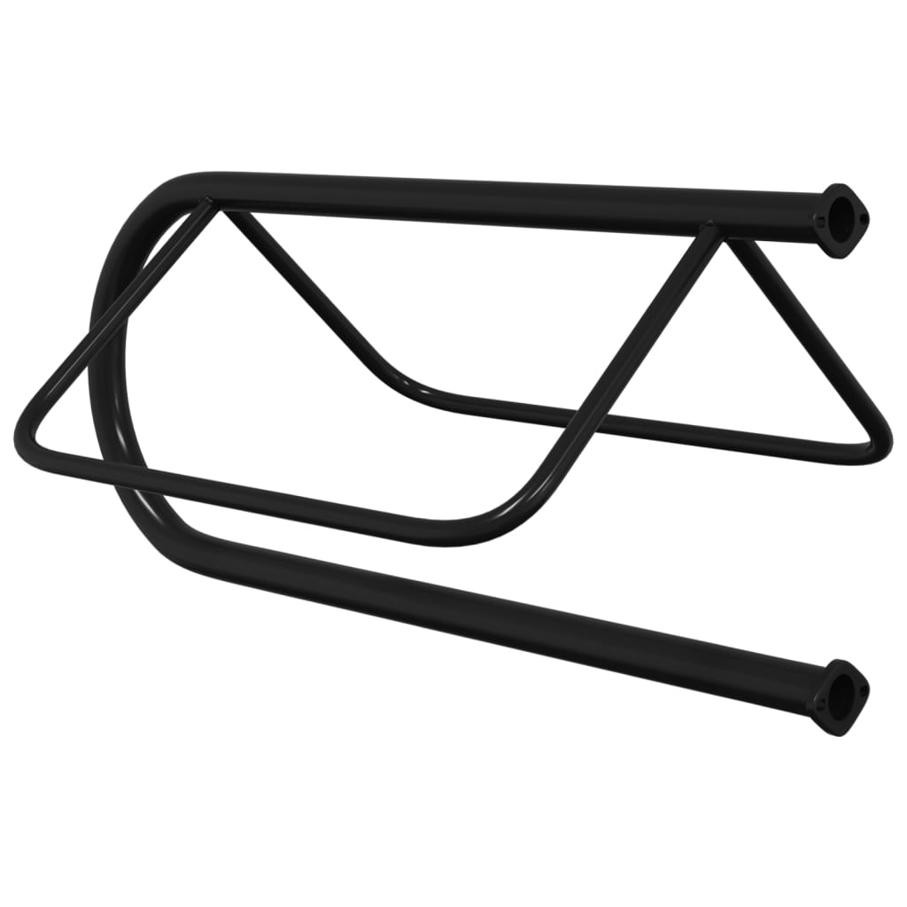 Portasella Da Parete Nero In Ferro Bianco