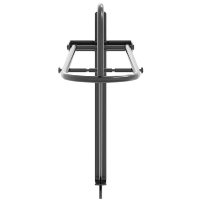 Portasella Da Parete Pieghevole Nero In Ferro Nero