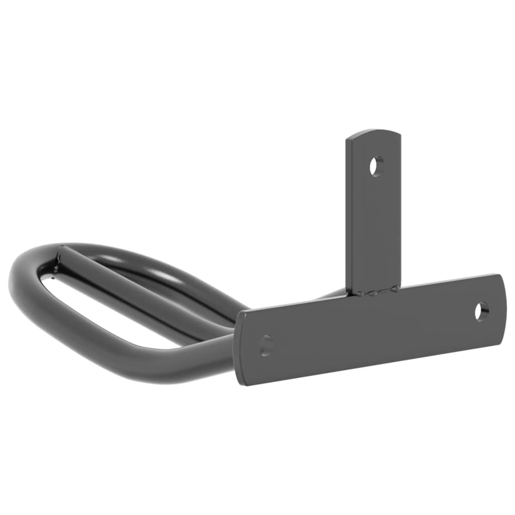 Portasella Da Parete Nero In Ferro