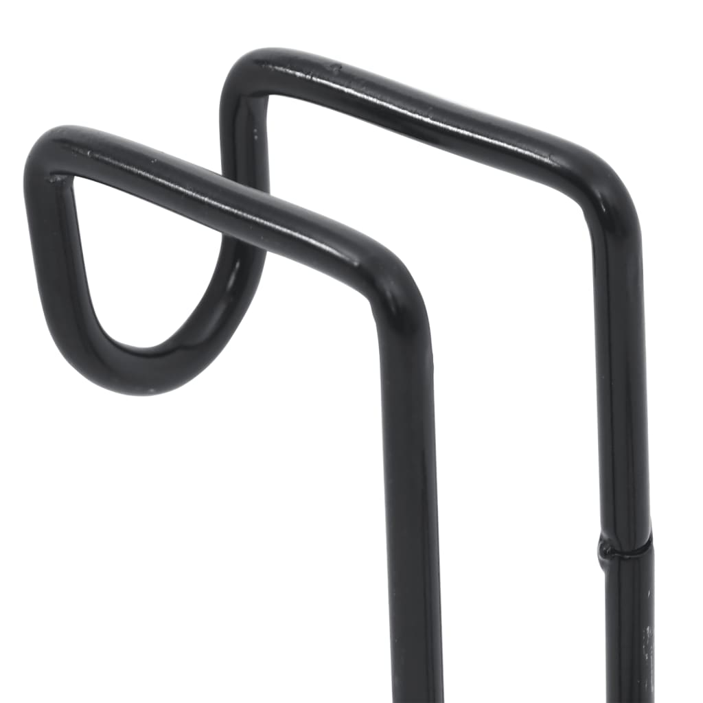 Supporti Briglie 3 Pz In Acciaio Nero