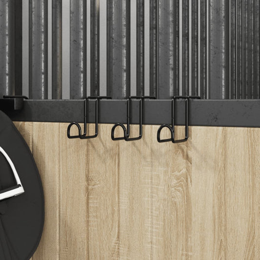 Supporti Briglie 3 Pz In Acciaio Nero