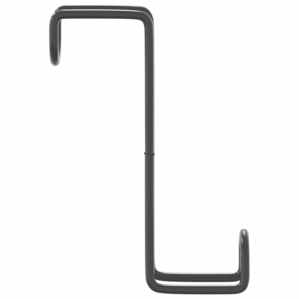Supporti Briglie 3 Pz In Acciaio Nero