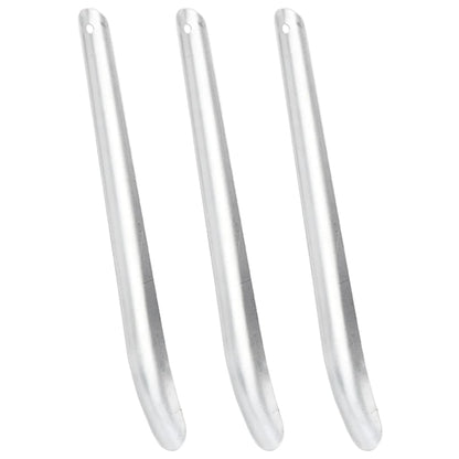 Raschietti Per Sudore Cavallo 3 Pz Argento In Alluminio