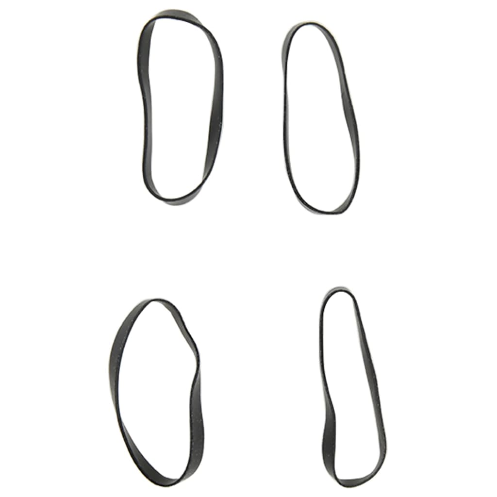 Elastici Per Trecce Cavallo 500 Pz Neri In Silicone