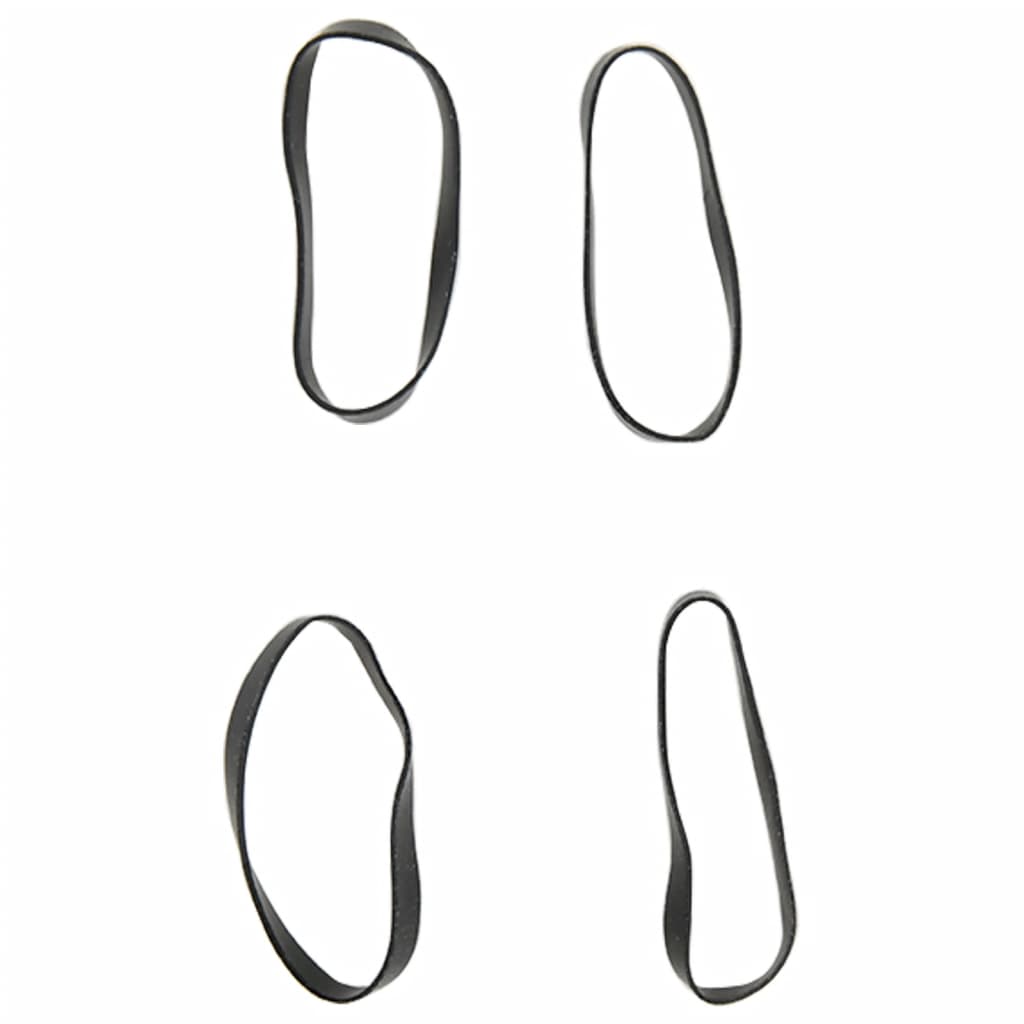 Elastici Per Trecce Cavallo 500 Pz Neri In Silicone