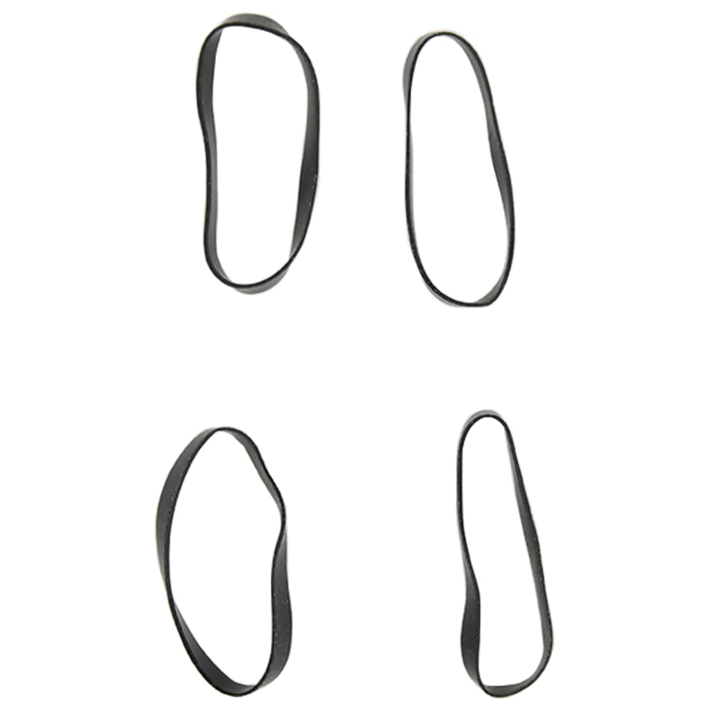 Elastici Per Trecce Cavallo 1500 Pz Neri In Silicone