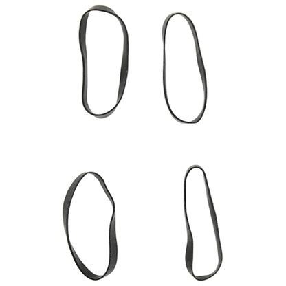Elastici Per Trecce Cavallo 1500 Pz Neri In Silicone