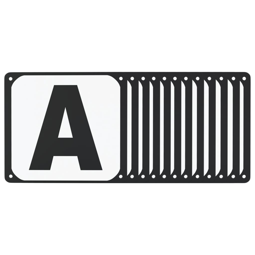 Lettere Arena Da Dressage 12 Pz In Acciaio
