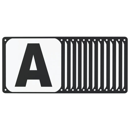 Lettere Arena Da Dressage 12 Pz In Acciaio