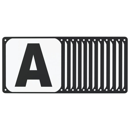 Lettere Arena Da Dressage 12 Pz In Acciaio