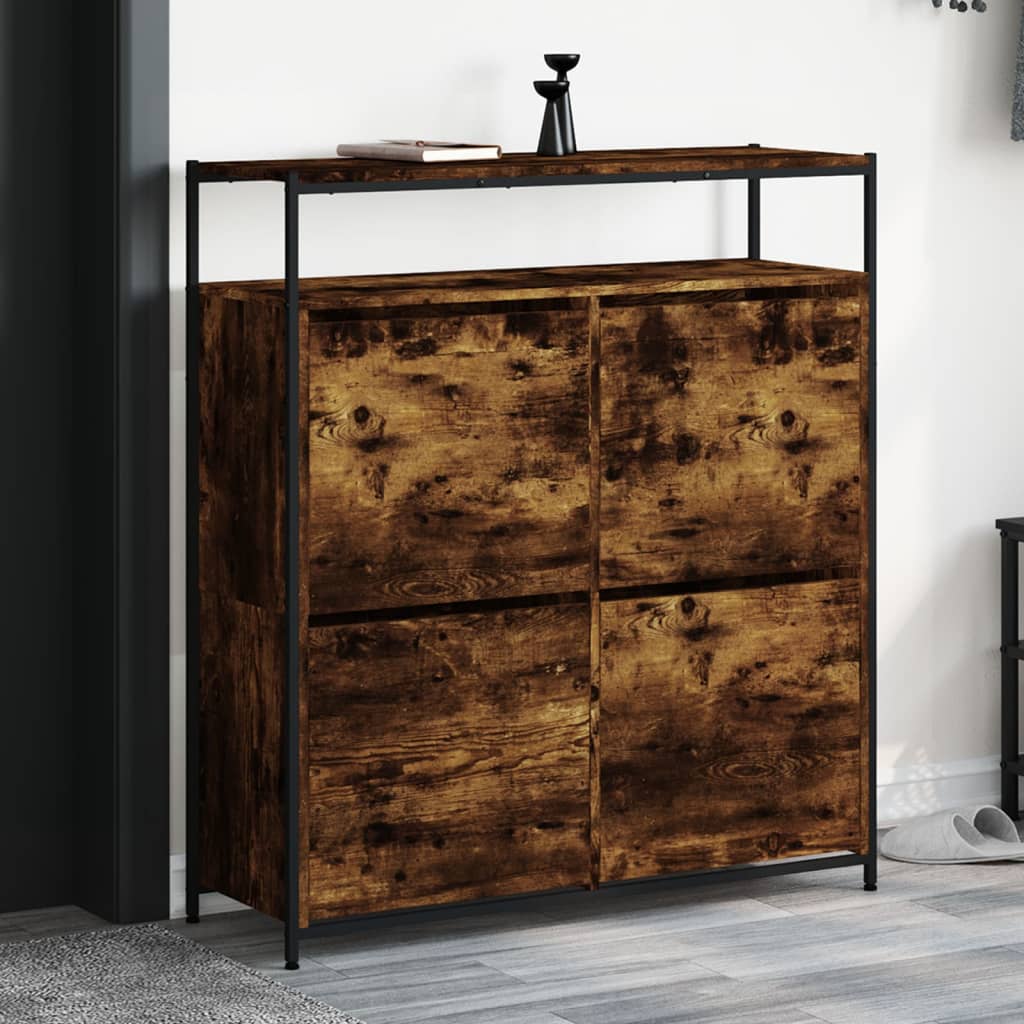 Scarpiera 75X34X112 Cm In Legno Multistrato