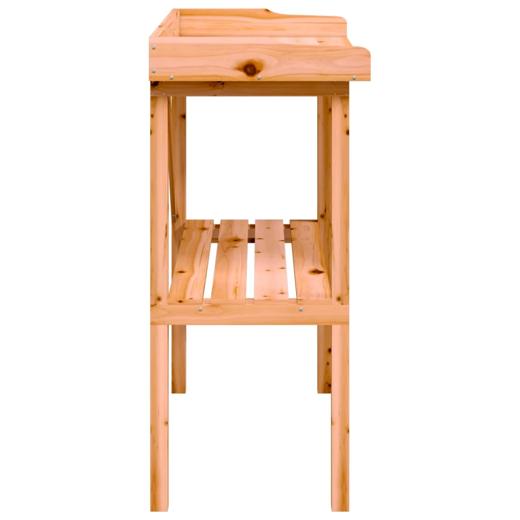 Tavolo Piante Con Ripiano 78X38X,82,5Cm Massello Abete