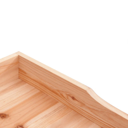 Tavolo Piante Con Ripiano 78X38X,82,5Cm Massello Abete