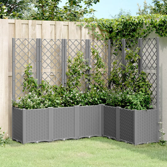 Fioriera Giardino Con Graticcio Pp