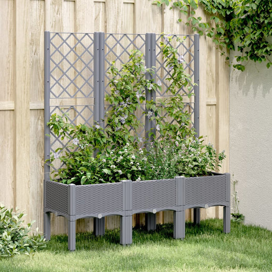 Fioriera Giardino Con Traliccio Pp