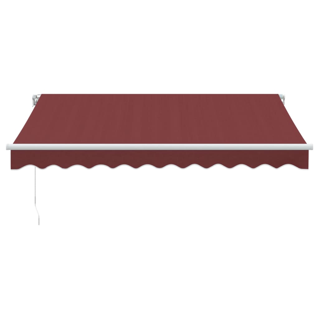 Tenda Da Sole Retrattile Manuale Bordò 300X250 Cm