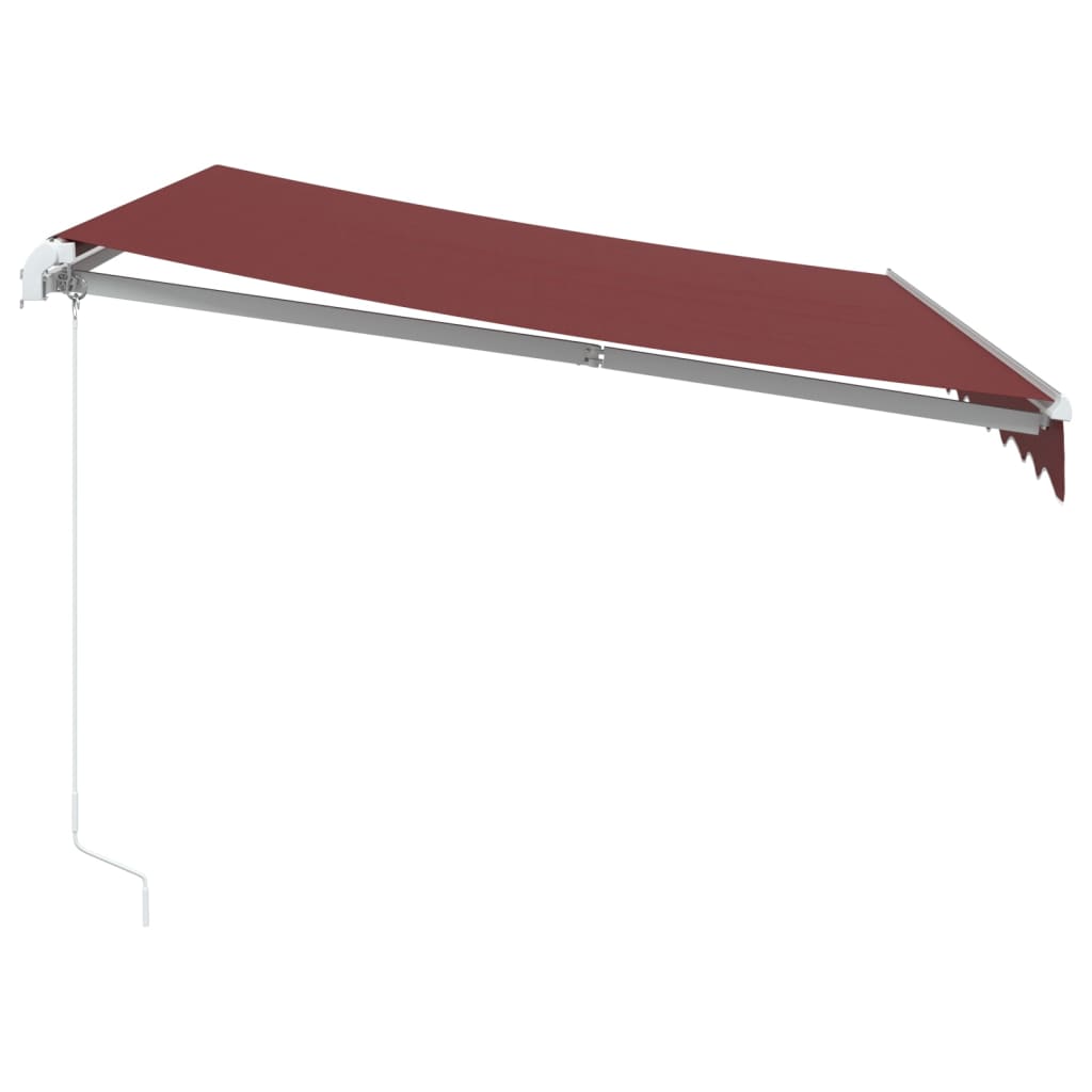 Tenda Da Sole Retrattile Manuale Bordò 300X250 Cm