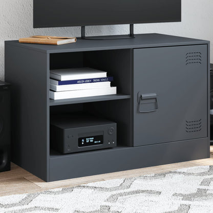 Mobili Tv 2 Pz Bianchi 67X39X44 Cm In Acciaio