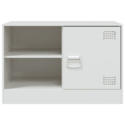 Mobili Tv 2 Pz Bianchi 67X39X44 Cm In Acciaio