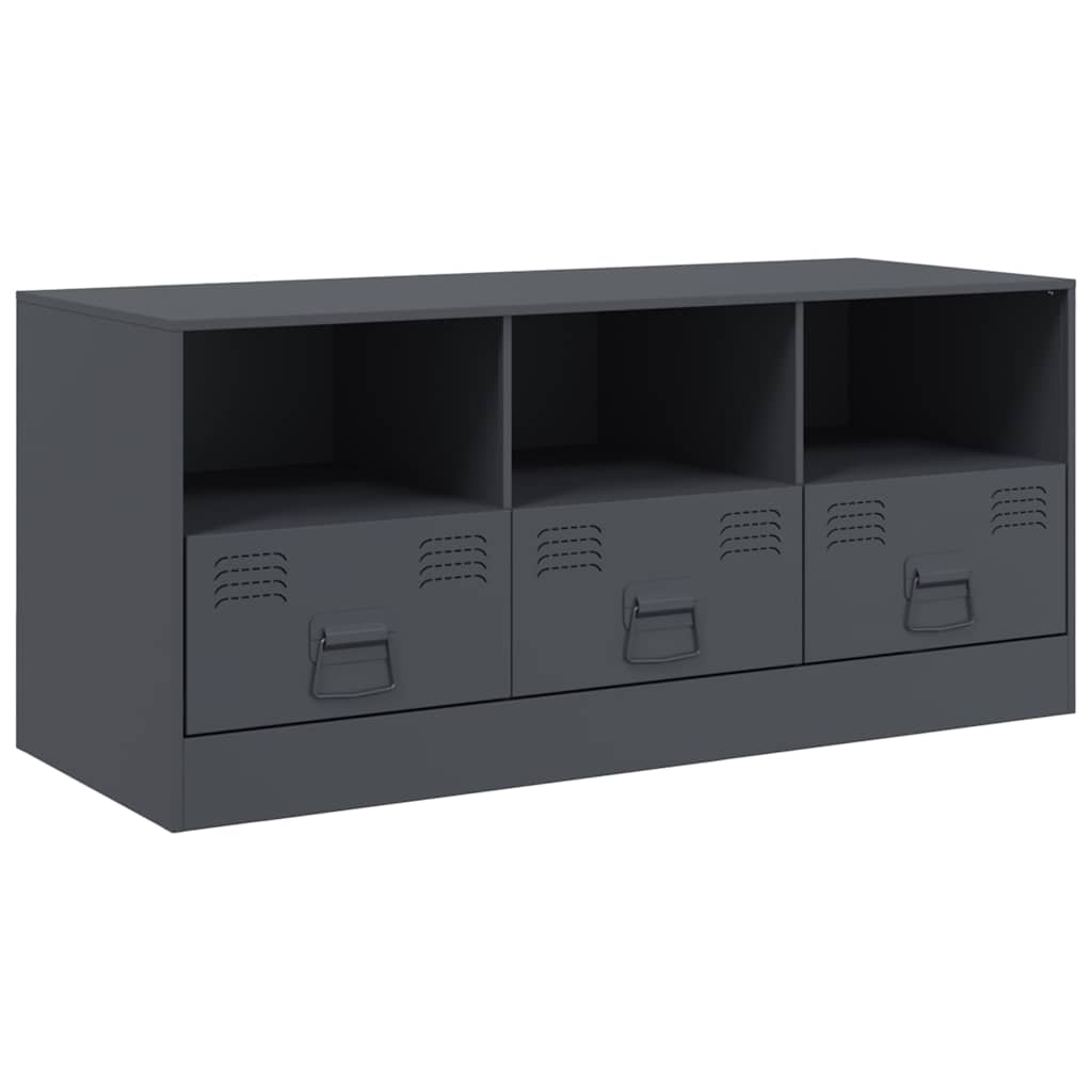 Mobile Porta Tv 99X39X44 Cm In Acciaio