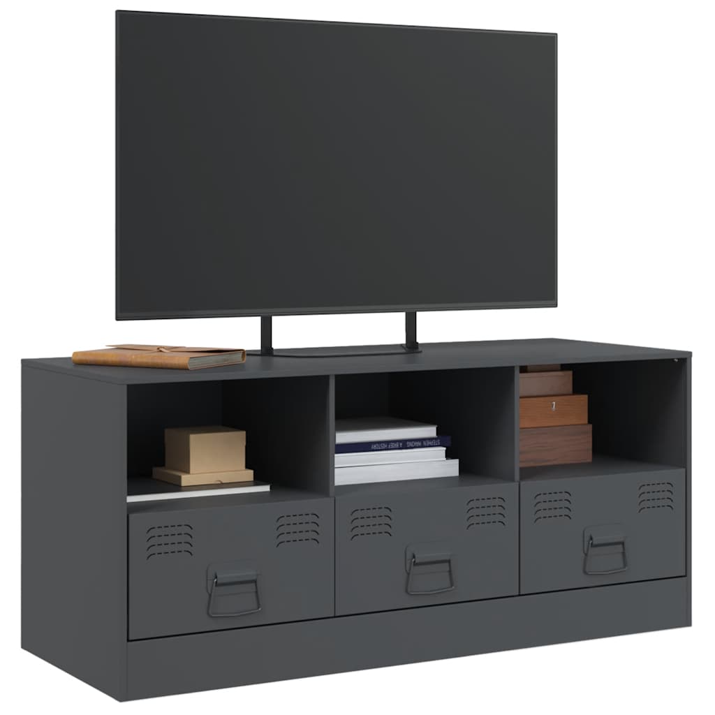 Mobile Porta Tv 99X39X44 Cm In Acciaio
