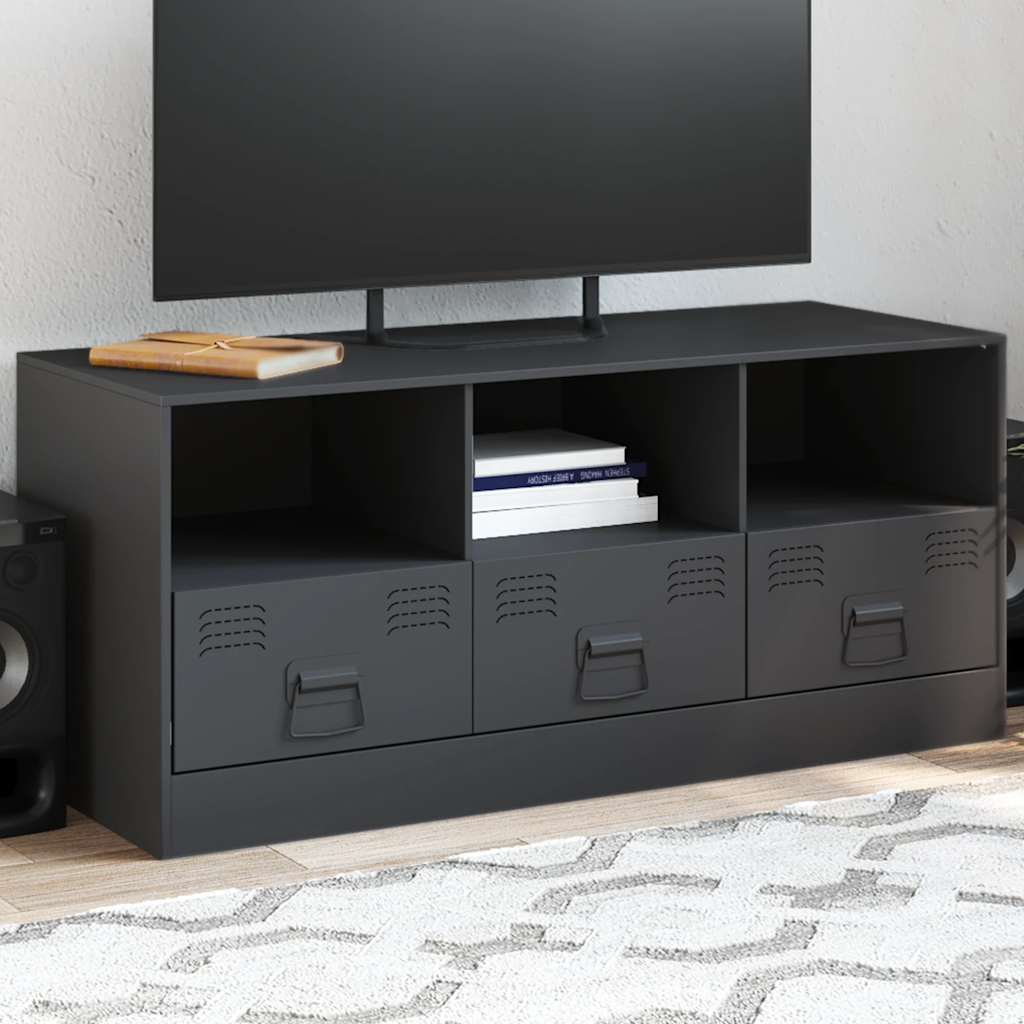 Mobile Porta Tv 99X39X44 Cm In Acciaio