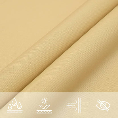Vela Parasole 100% Poliestere Oxford Sabbia