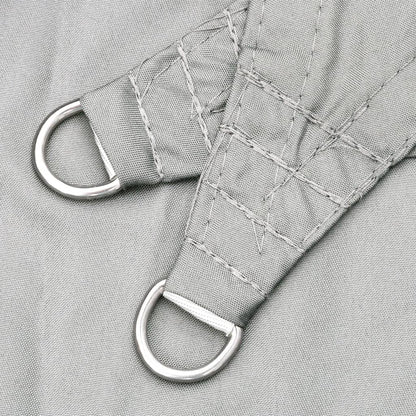 Vela Parasole 4,5X2 M 100% Poliestere Oxford Grigio Chiaro