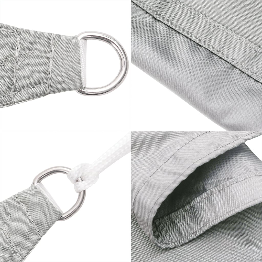 Vela Parasole 100% Poliestere Oxford Grigio Chiaro