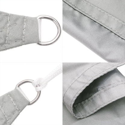 Vela Parasole 100% Poliestere Oxford Grigio Chiaro