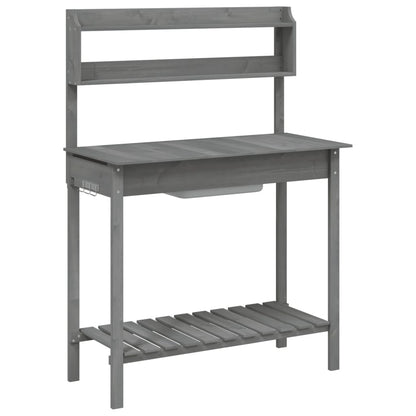 Tavolo Invaso Con Lavello 147,5X44X139,5 Massello Abete