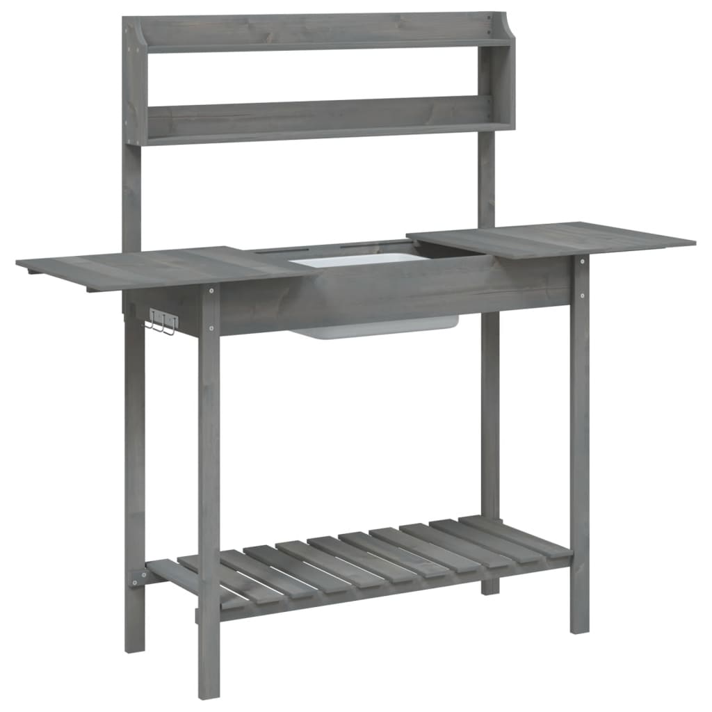 Tavolo Invaso Con Lavello 147,5X44X139,5 Massello Abete